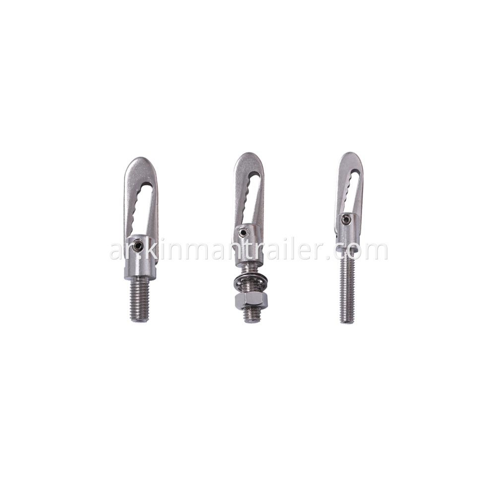 stainless steel anti-rattle door fastener